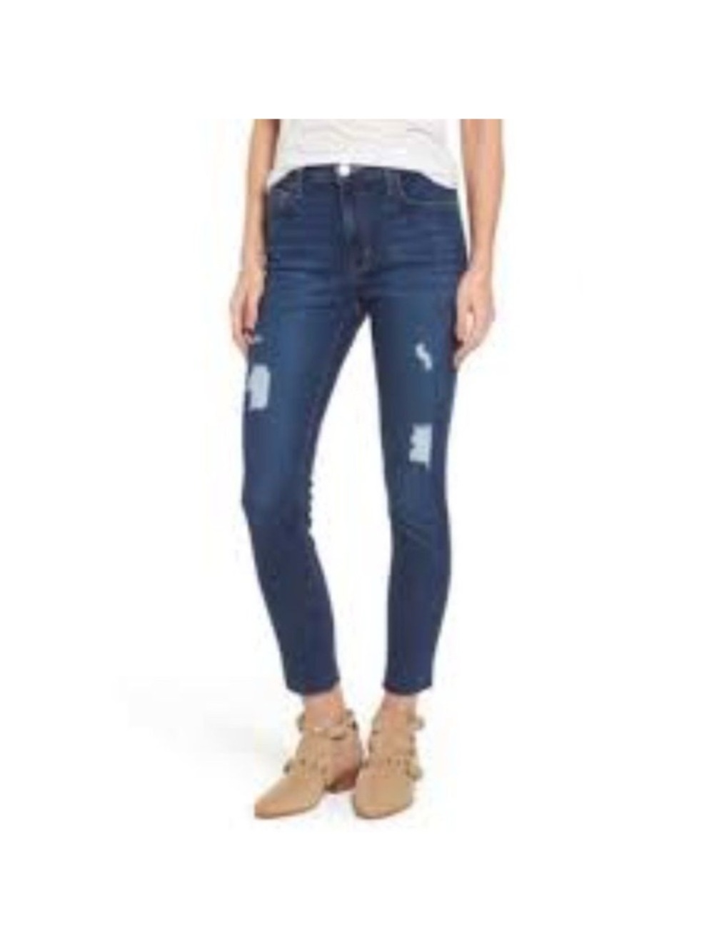 Current Elliot high waist stiletto Jean